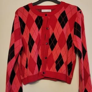 Argyle Sweater & Skirt Set